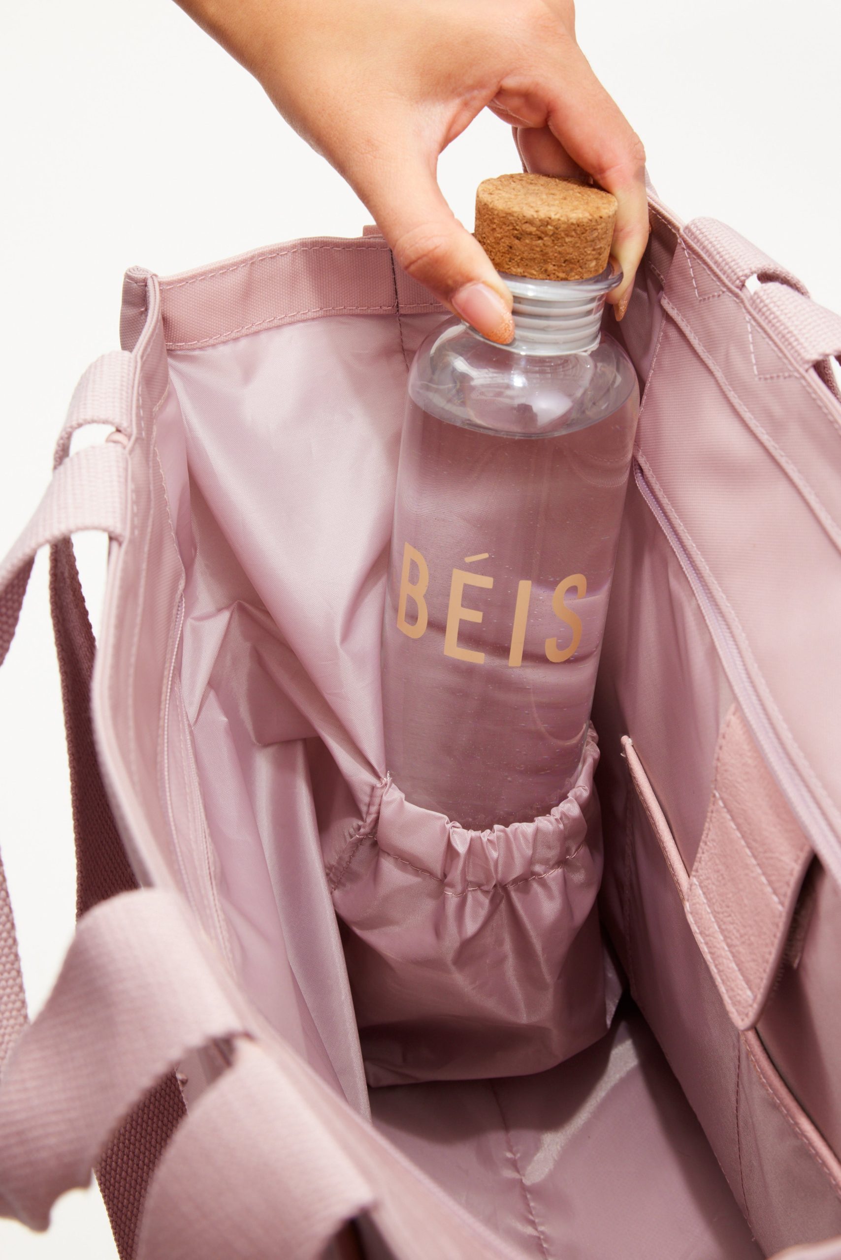 The East To West Tote in Atlas Pink - Image 9