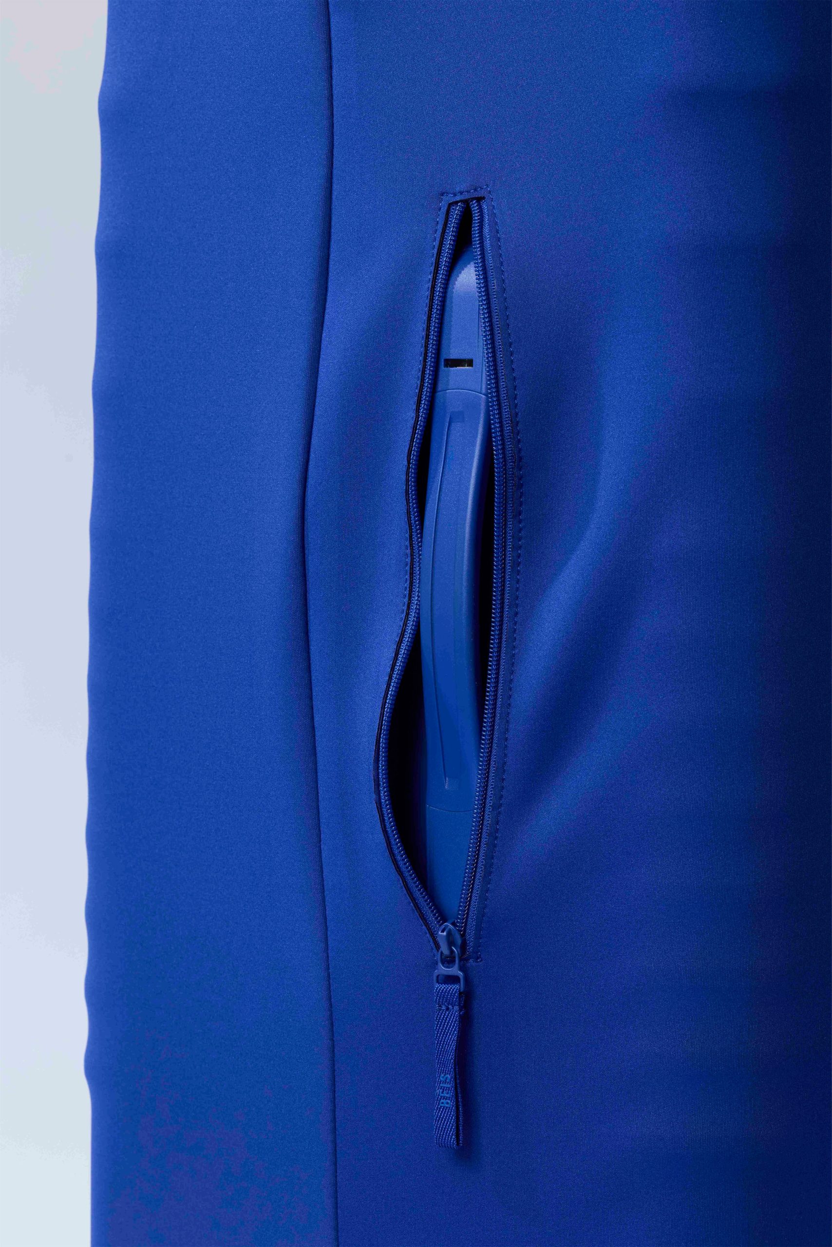 The Large Check-In Luggage Cover in Cobalt Blue - Image 4