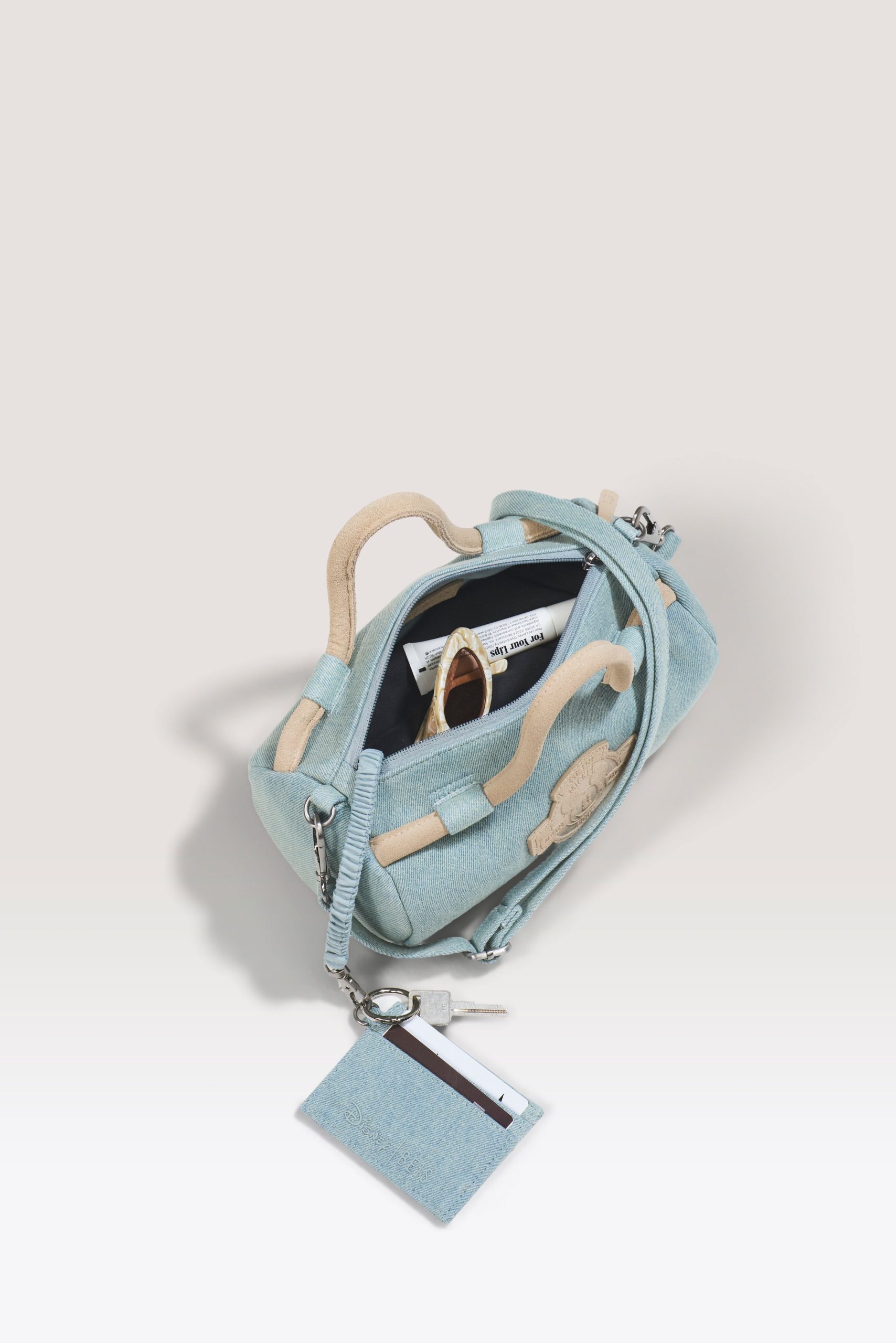 The Disney Small Duffle in Blue Jeans - Image 2