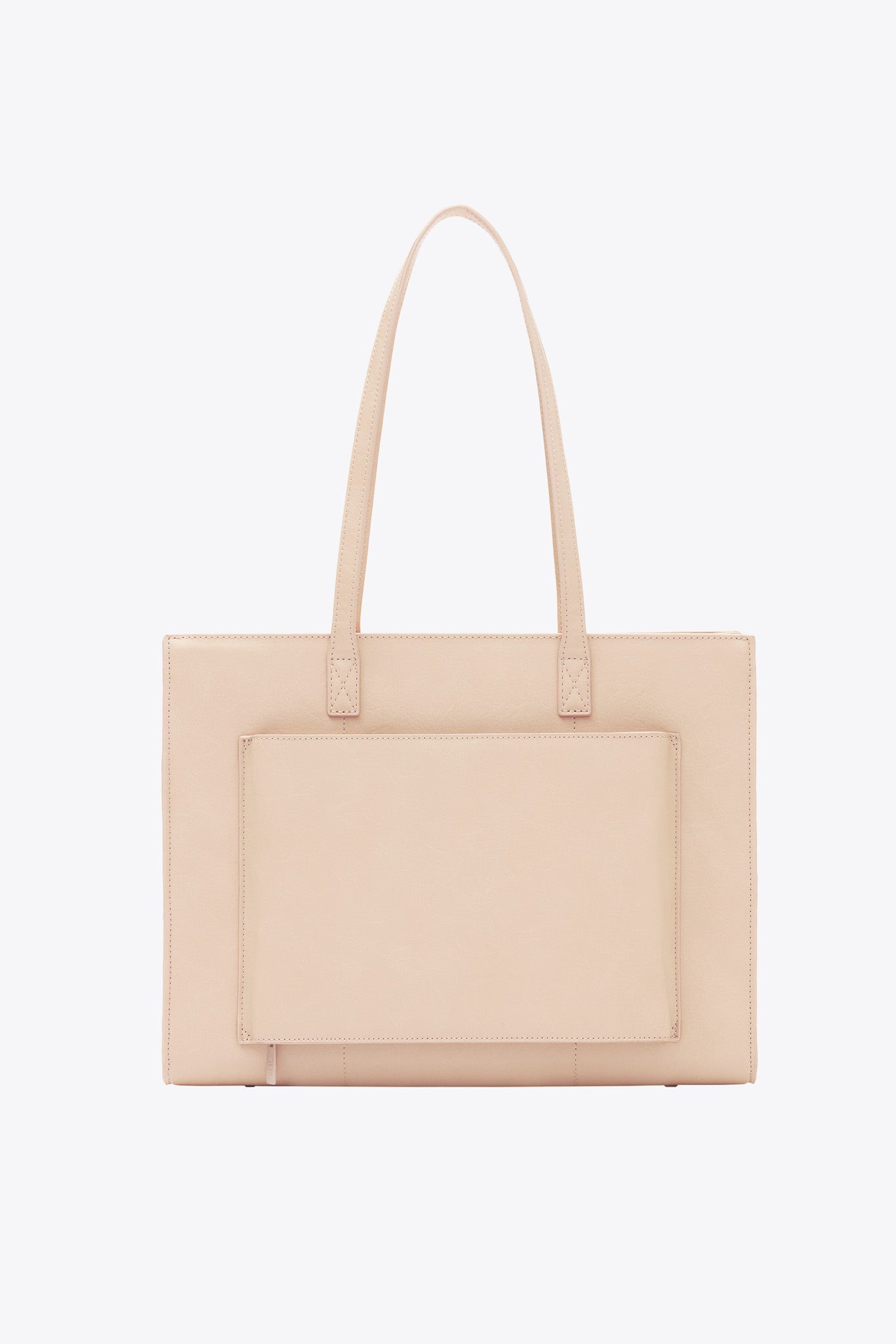 The Work Tote in Beige - Image 3